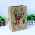 Cute scarf paper bag with custom logo